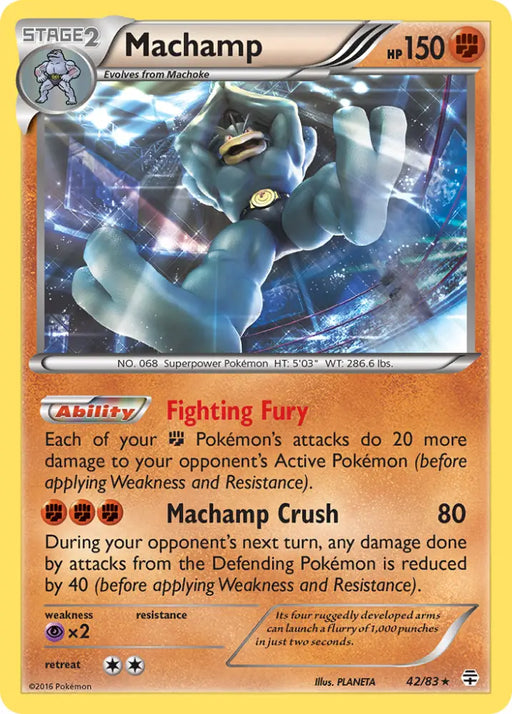 Machamp (42/83) [XY: Generations] - Pokemon Single
