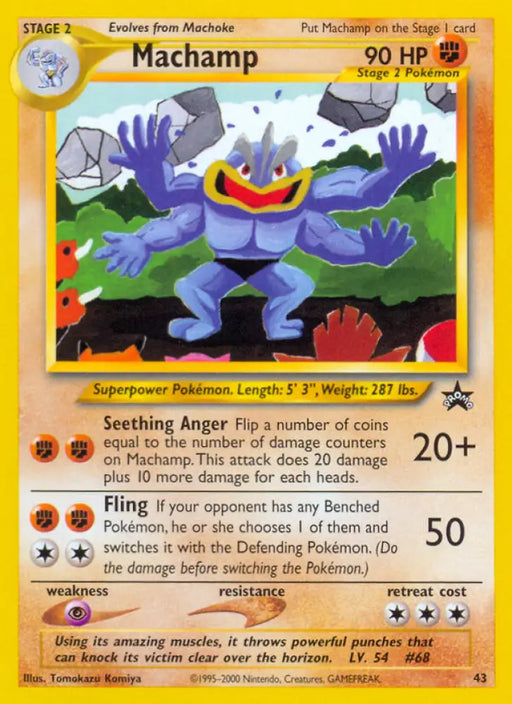 Machamp (43) [Wizards of the Coast: Black Star Promos] - Pokemon Single