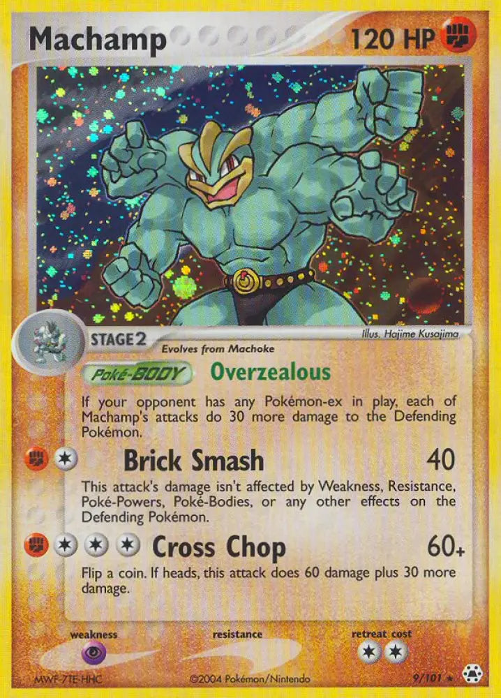 Machamp (9/101) [EX: Hidden Legends] - Pokemon Single