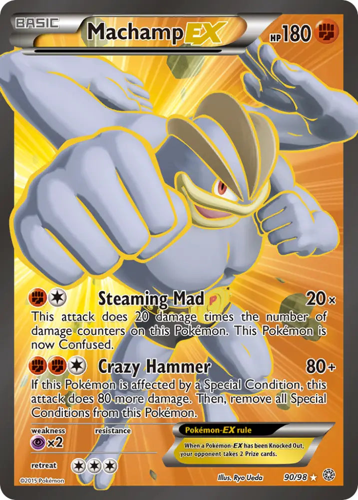 Machamp EX (90/98) [XY: Ancient Origins] - Pokemon Single