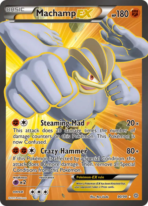 Machamp EX (90/98) [XY: Ancient Origins] - Pokemon Single