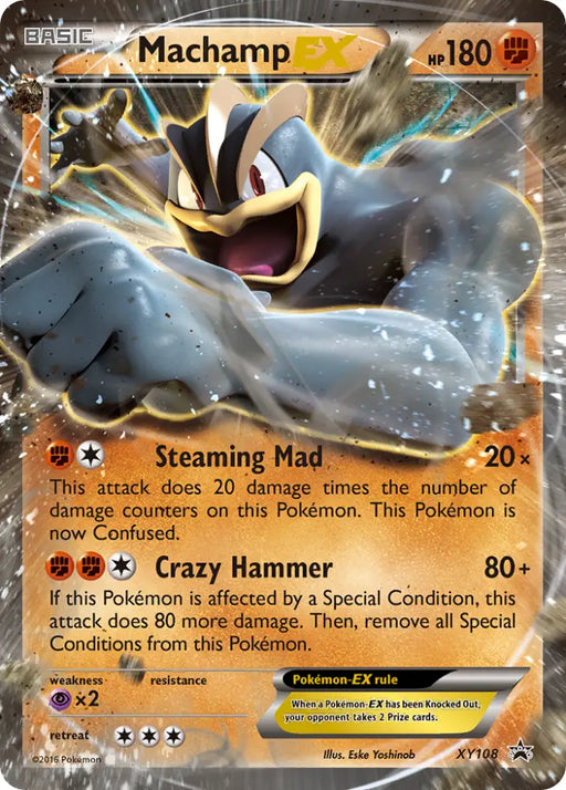 Machamp EX (XY108) [XY: Black Star Promos] - Pokemon Single