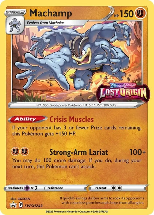 Machamp (SWSH243) [Sword & Shield: Black Star Promos] - Pokemon Single