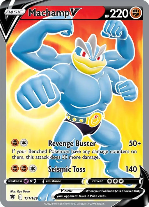Machamp V (171/189) [Sword & Shield: Astral Radiance] - Pokemon Single