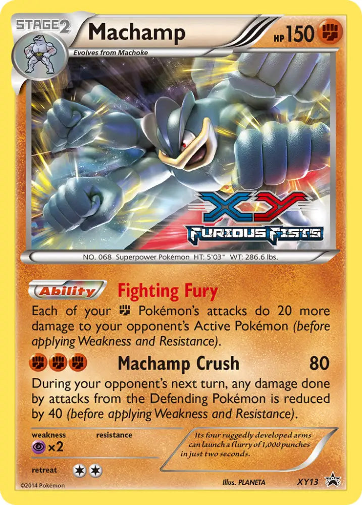 Machamp (XY13) [XY: Black Star Promos] - Pokemon Single
