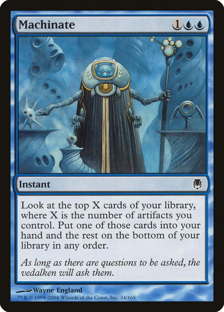 Machinate [Darksteel] - MTG Single