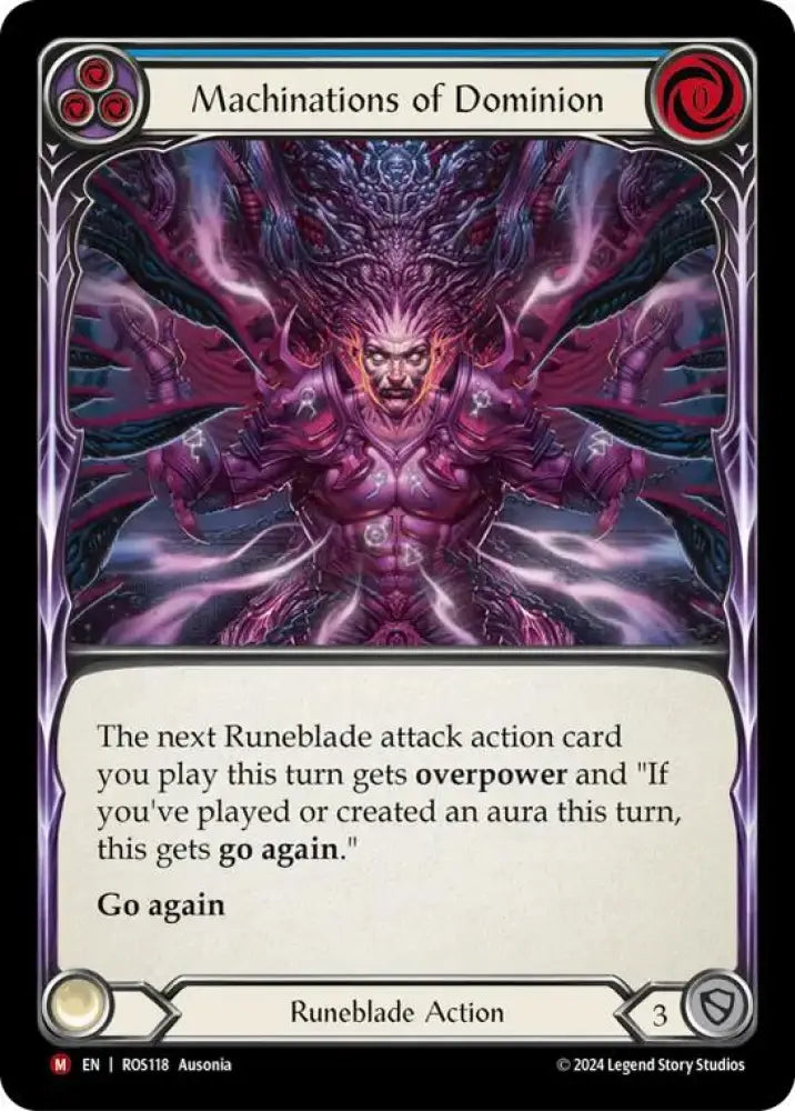 Machinations of Dominion [Rosetta] - Flesh And Blood Single