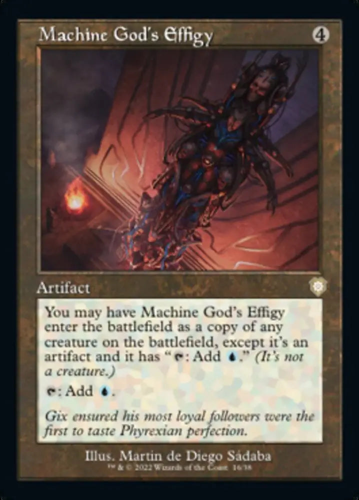 Machine God’s Effigy (Retro) [The Brothers’ War Commander] - MTG Single