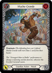 Macho Grande (Yellow) [Everfest] 1st Edition Normal - Flesh And Blood Single