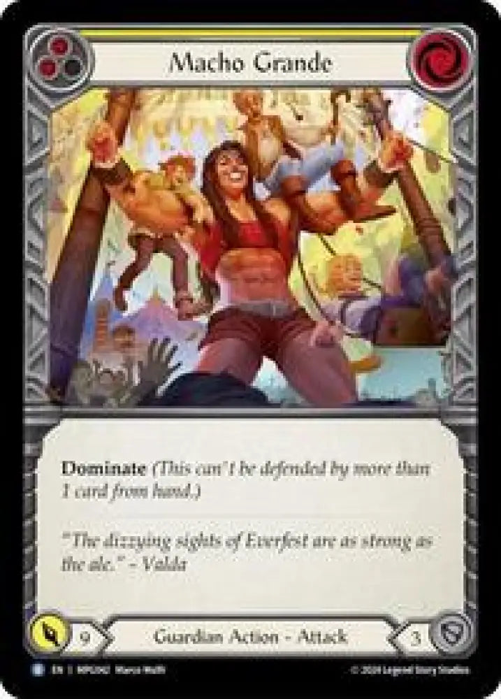 Macho Grande (Yellow) (MPG042) [Mastery Pack Guardian]