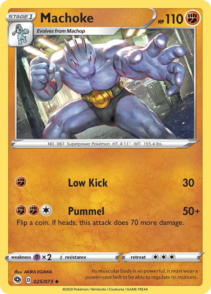 Machoke (025/073) [Sword & Shield: Champion’s Path] - Pokemon Single