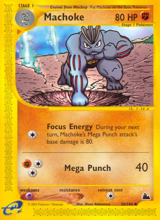 Machoke (38/144) [Skyridge] - Pokemon Single
