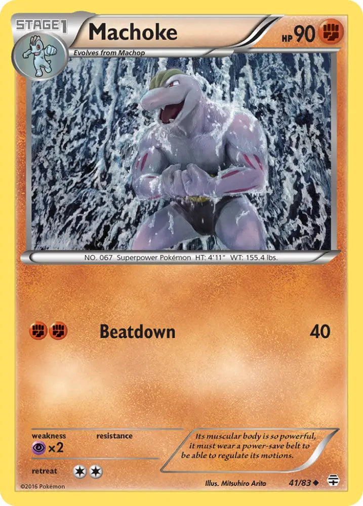 Machoke (41/83) [XY: Generations] - Pokemon Single