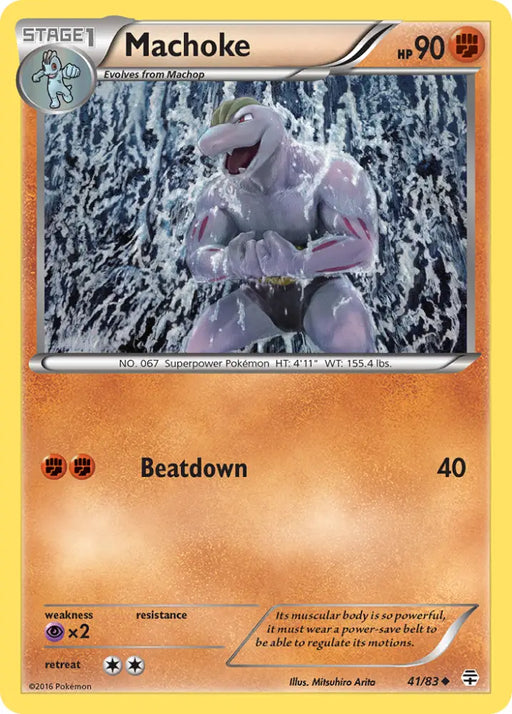 Machoke (41/83) [XY: Generations] - Pokemon Single
