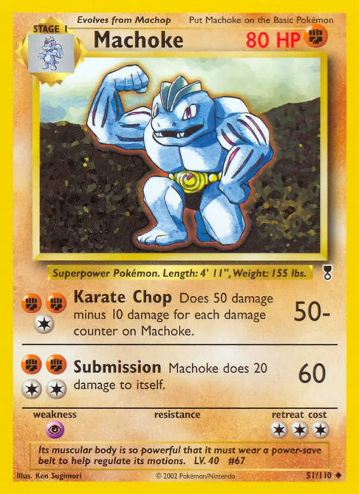 Machoke (51/110) [Legendary Collection] - Pokemon Single