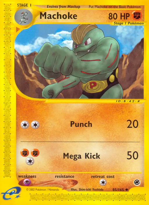 Machoke (85/165) [Expedition: Base Set] - Pokemon Single