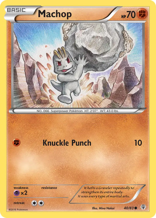 Machop (40/83) [XY: Generations] - Pokemon Single