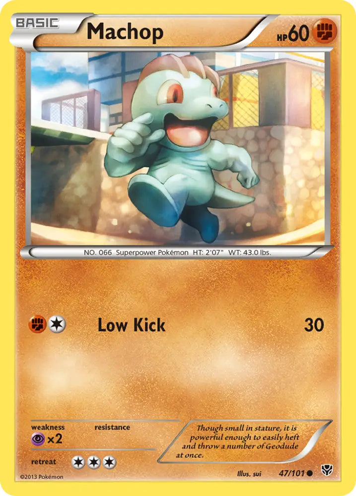 Machop (47/101) [Black & White: Plasma Blast] - Pokemon Single