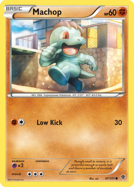 Machop (47/101) [Black & White: Plasma Blast] - Pokemon Single