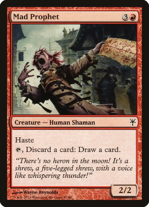 Mad Prophet [Duel Decks: Sorin vs. Tibalt] - MTG Single