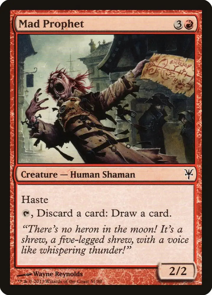Mad Prophet [Duel Decks: Sorin vs. Tibalt] - MTG Single