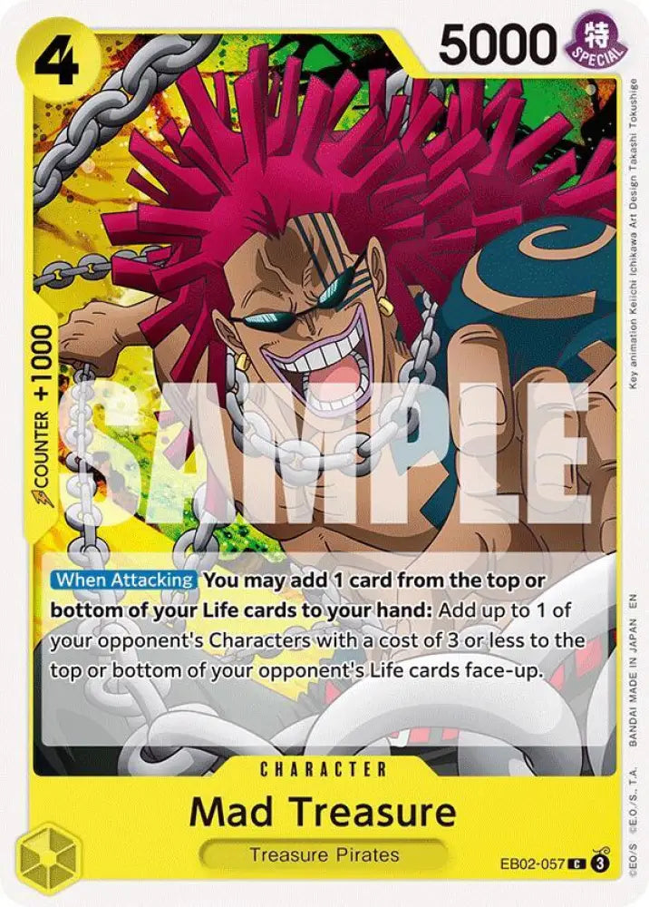 Mad Treasure (EB02-057) [Extra Booster: Anime 25th Collection]
