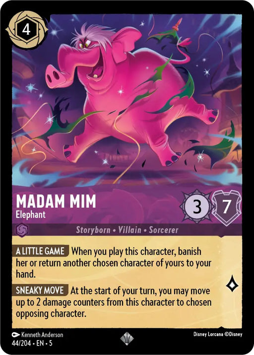 Madam Mim - Elephant (44/204) [Shimmering Skies] - Lorcana Single