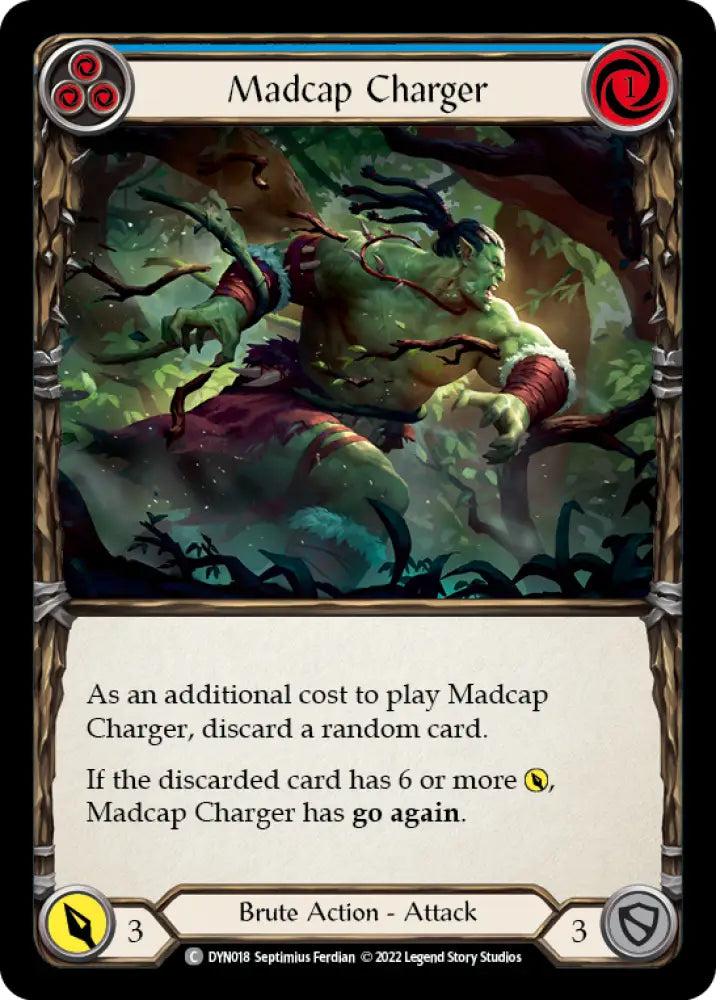 Madcap Charger (Blue) [Dynasty] - Flesh And Blood Single