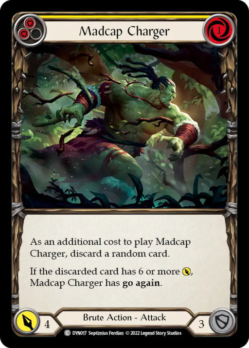Madcap Charger (Yellow) [Dynasty] - Flesh And Blood Single