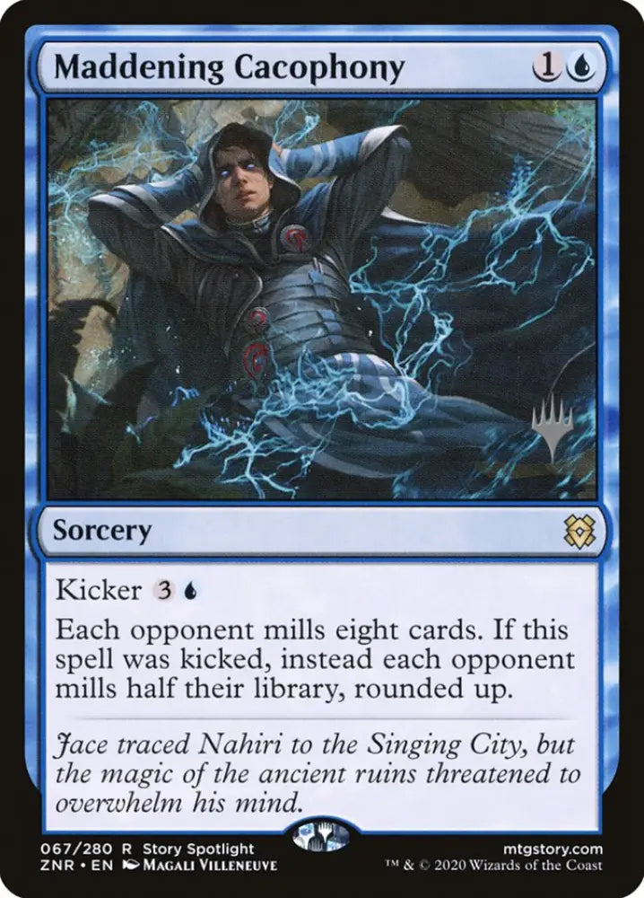 Maddening Cacophony (Promo Pack) [Zendikar Rising Promos] - MTG Single