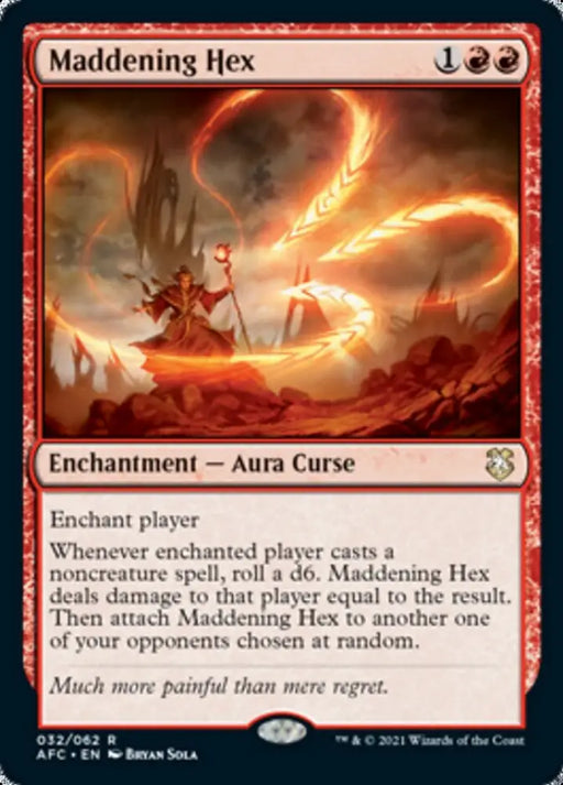 Maddening Hex [Dungeons & Dragons: Adventures in the Forgotten Realms Commander] - MTG Single