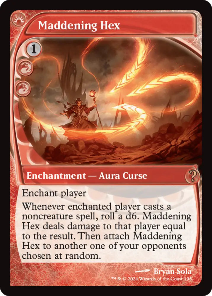 Maddening Hex (Future Sight) [Mystery Booster 2] - MTG Single