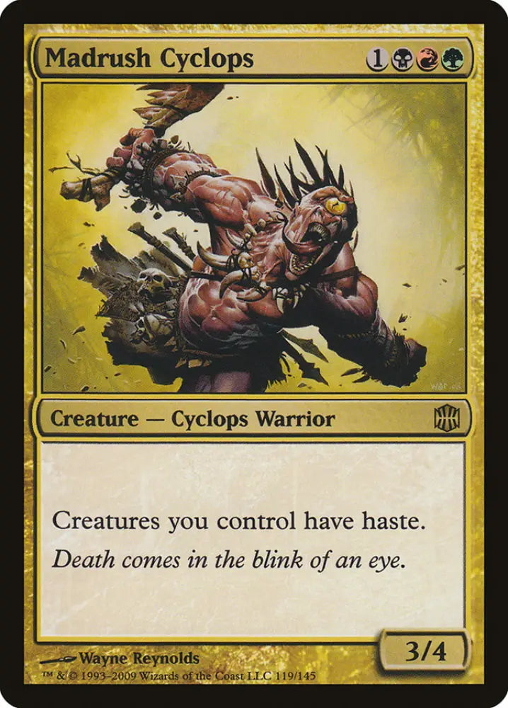 Madrush Cyclops [Alara Reborn] - MTG Single