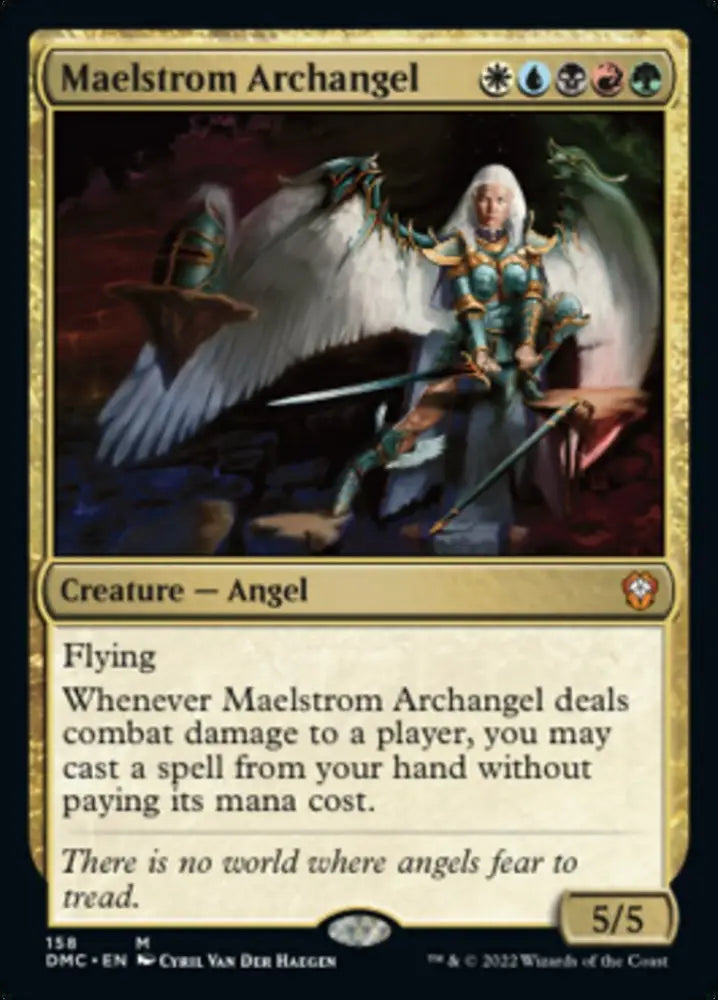 Maelstrom Archangel [Dominaria United Commander] - MTG Single