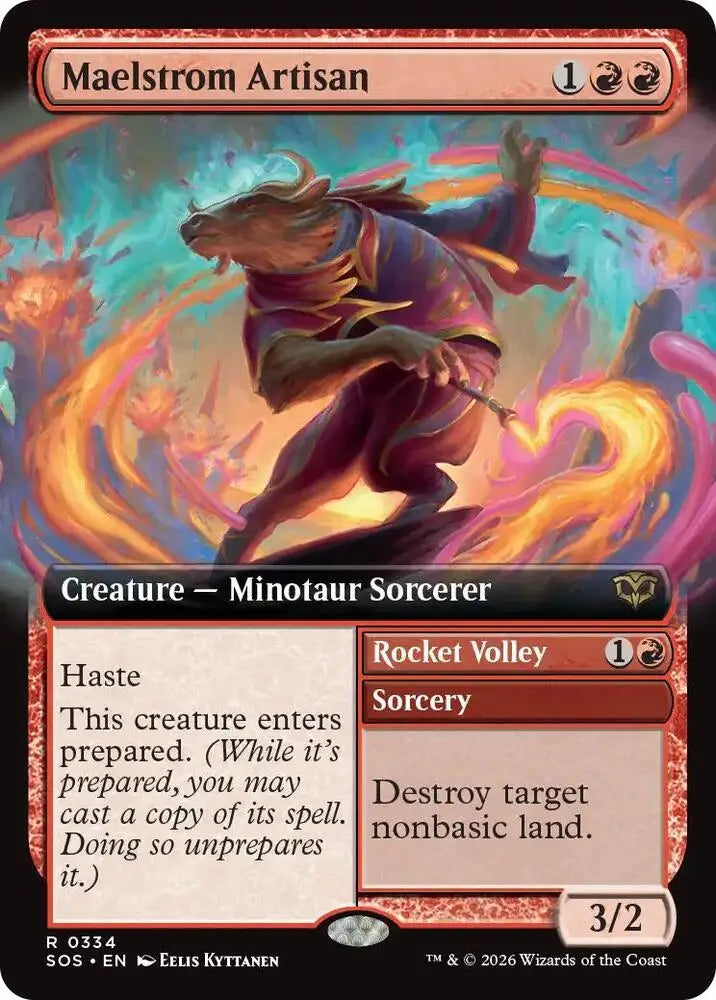 Maelstrom Artisan (Extended Art) (334) [Secrets of Strixhaven]