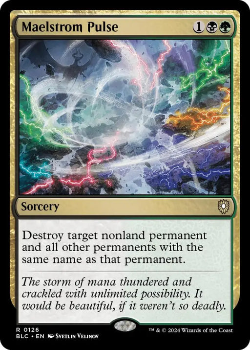 Maelstrom Pulse [Bloomburrow Commander] - MTG Single