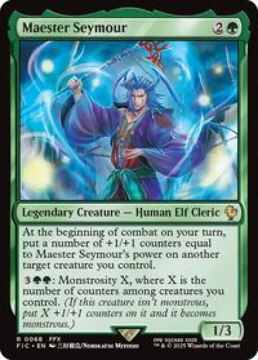 Maester Seymour (Surge Foil) (68) [Final Fantasy Commander]