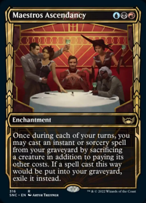 Maestros Ascendancy (Showcase Golden Age) [Streets of New Capenna] - MTG Single