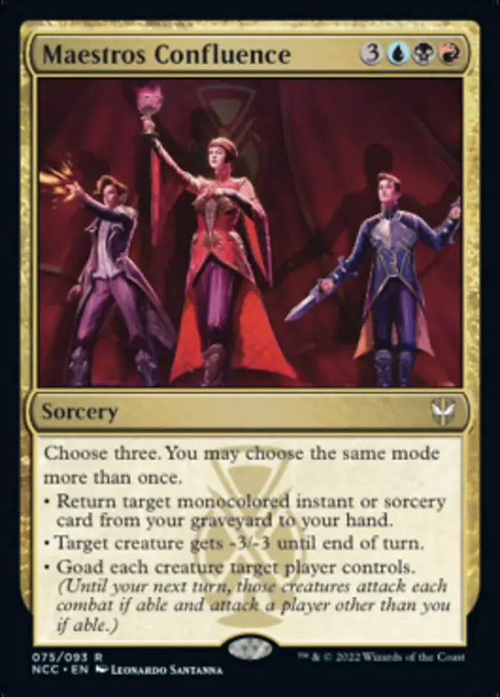 Maestros Confluence [Streets of New Capenna Commander] - MTG Single
