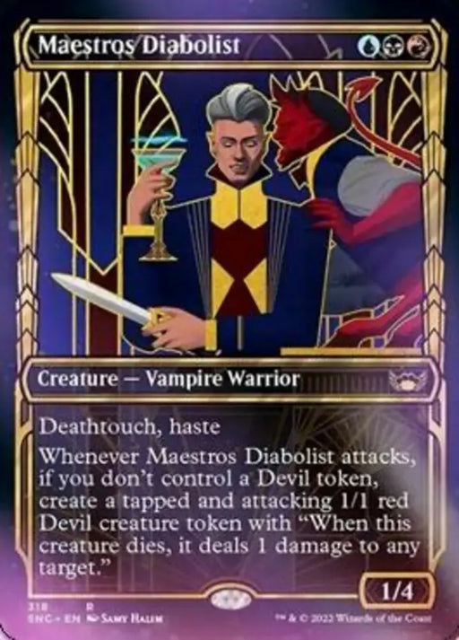 Maestros Diabolist (Showcase Golden Age) [Streets of New Capenna] - MTG Single