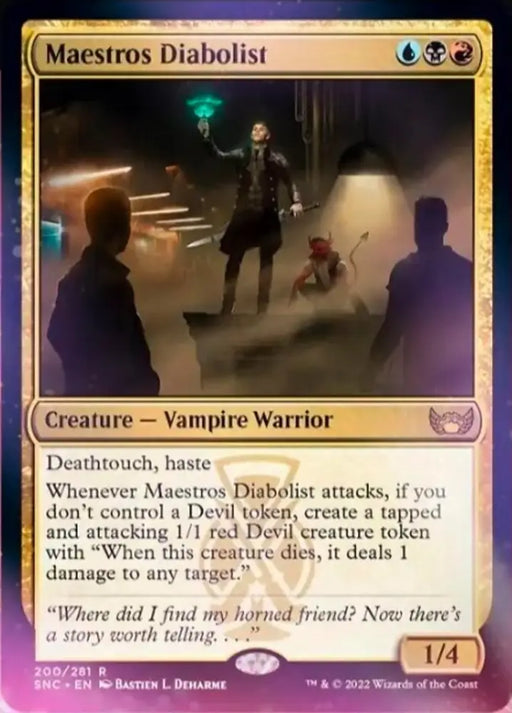 Maestros Diabolist [Streets of New Capenna] - MTG Single