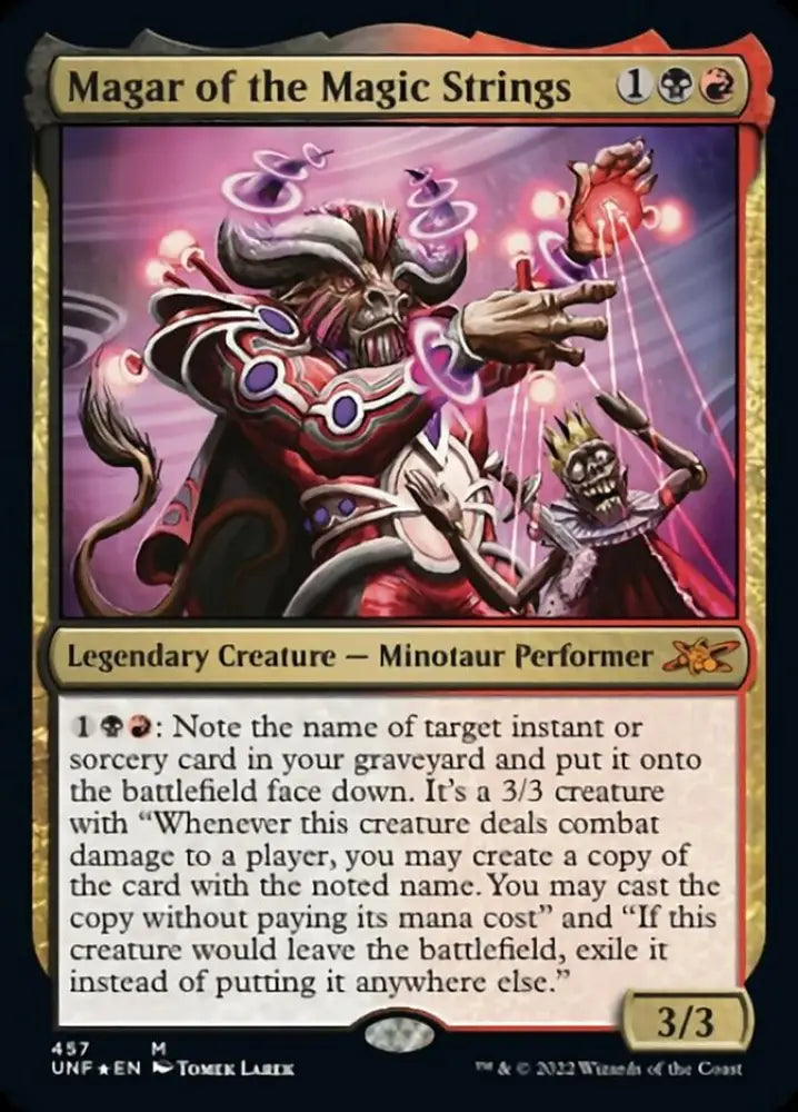 Magar of the Magic Strings (Galaxy Foil) [Unfinity] - MTG Single