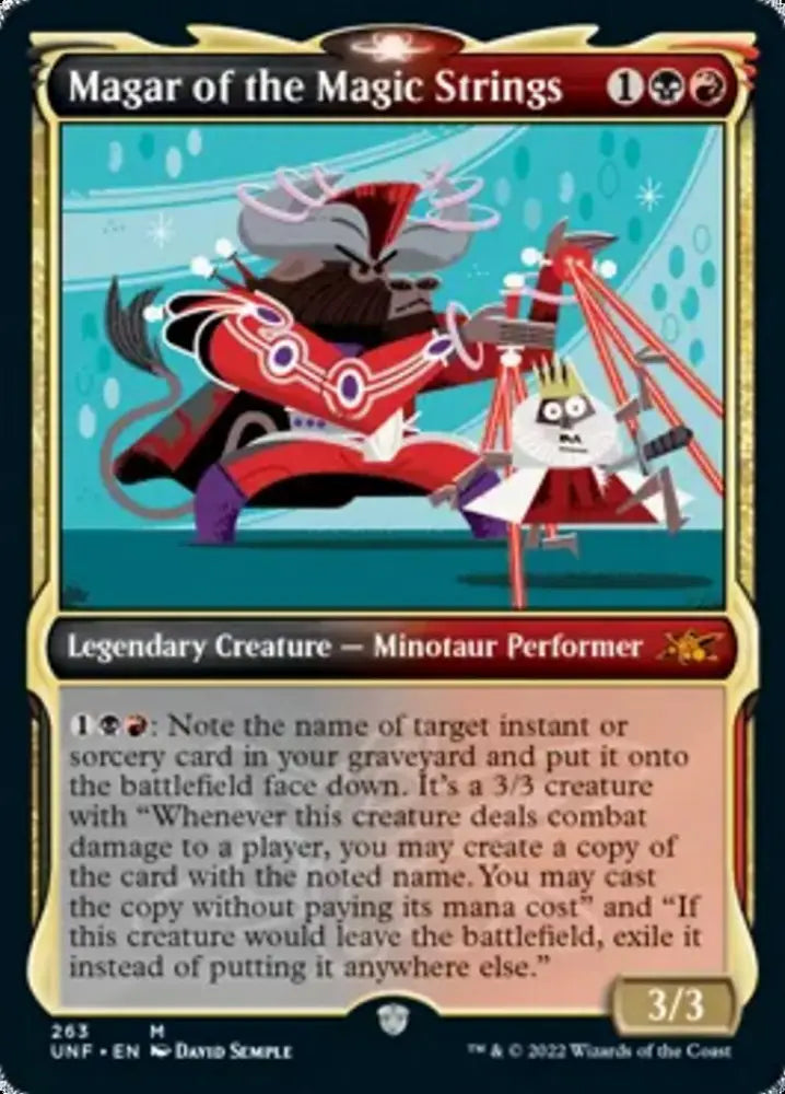 Magar of the Magic Strings (Showcase) [Unfinity] - MTG Single