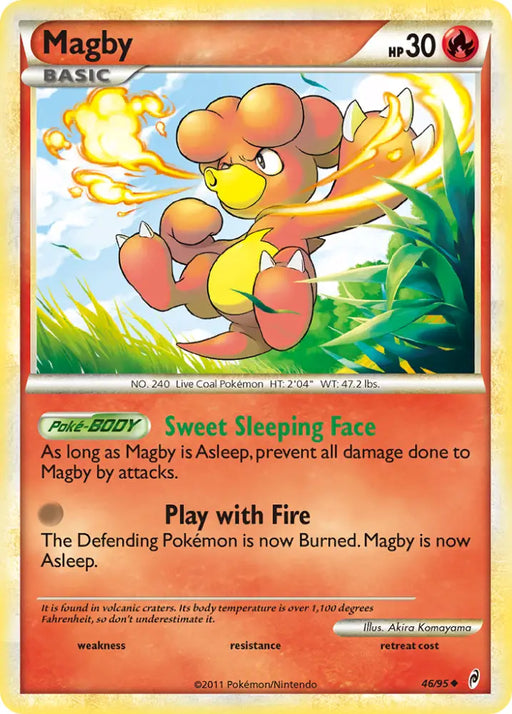 Magby (46/95) [HeartGold & SoulSilver: Call of Legends] - Pokemon Single