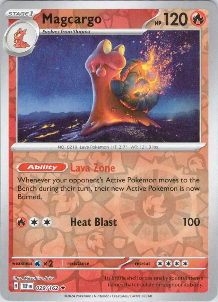 Magcargo (029/162) [Scarlet & Violet: Temporal Forces] - Pokemon Single