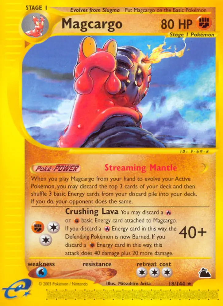 Magcargo (18/144) [Skyridge] - Pokemon Single