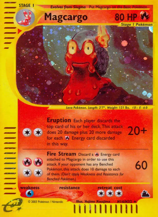Magcargo (H16/H32) [Skyridge] - Pokemon Single
