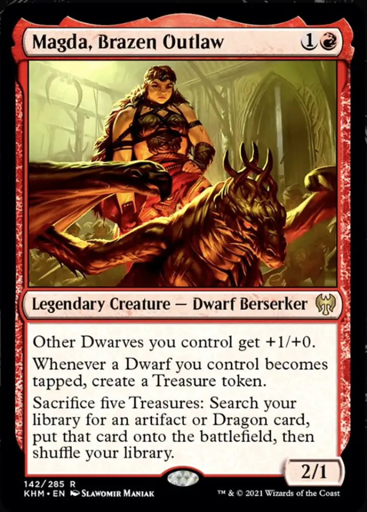 Magda Brazen Outlaw [Kaldheim] - MTG Single