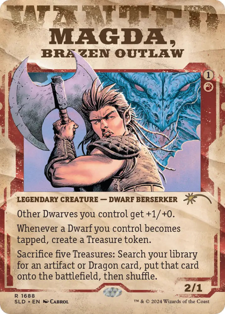 Magda Brazen Outlaw [Secret Lair Drop Series] - MTG Single