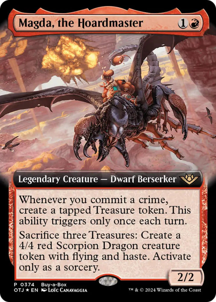 Magda the Hoardmaster (Buy-A-Box) [Outlaws of Thunder Junction Promos] - MTG Single